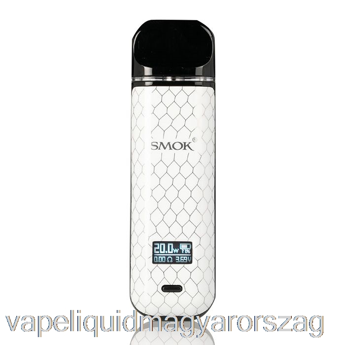 Smok Novo X 25w Pod Rendszerű Fehér Kobra Vape Toll